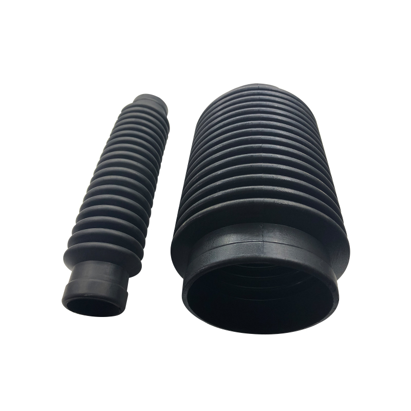 custom large oil resistance round  flexible NBR rubber bellows